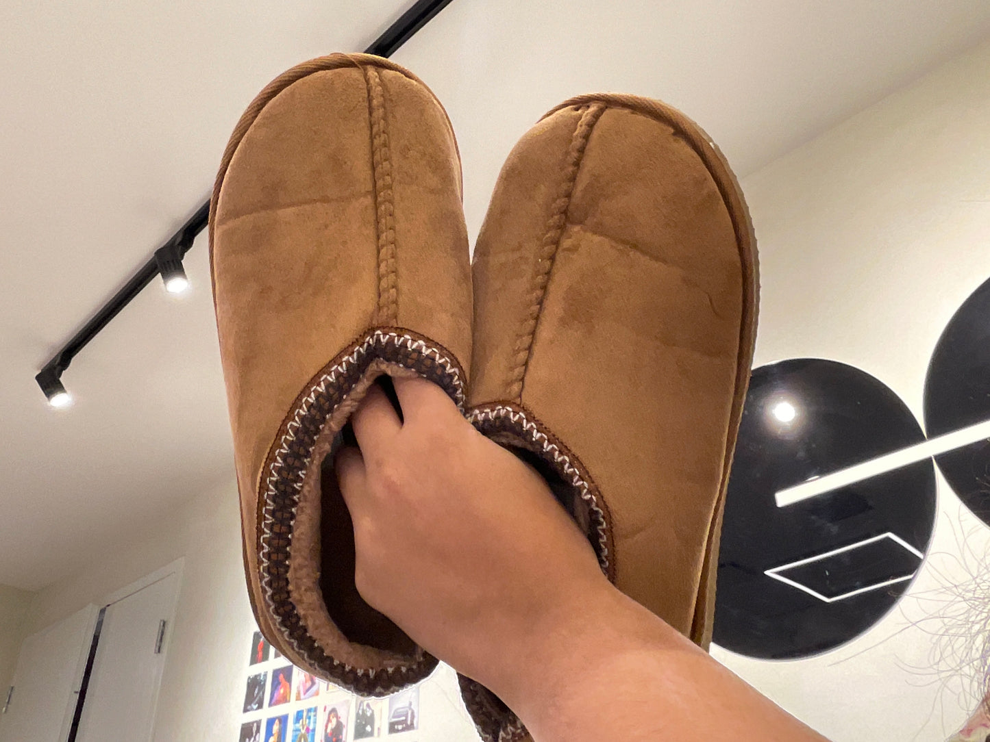 Brown Cozy Slippers