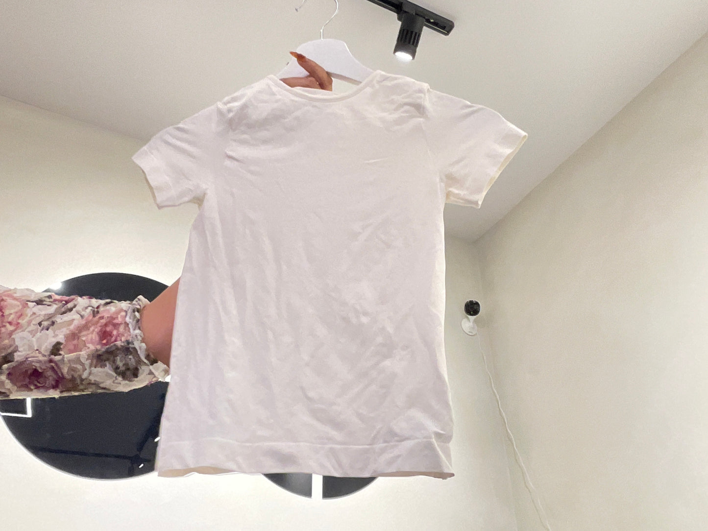 Skims White Tee
