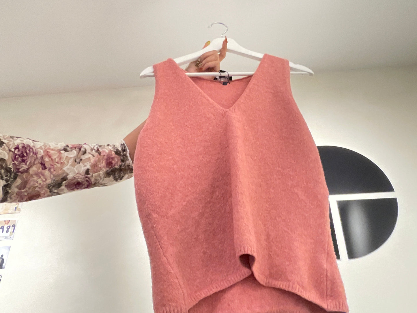 Pink Fleece Vest