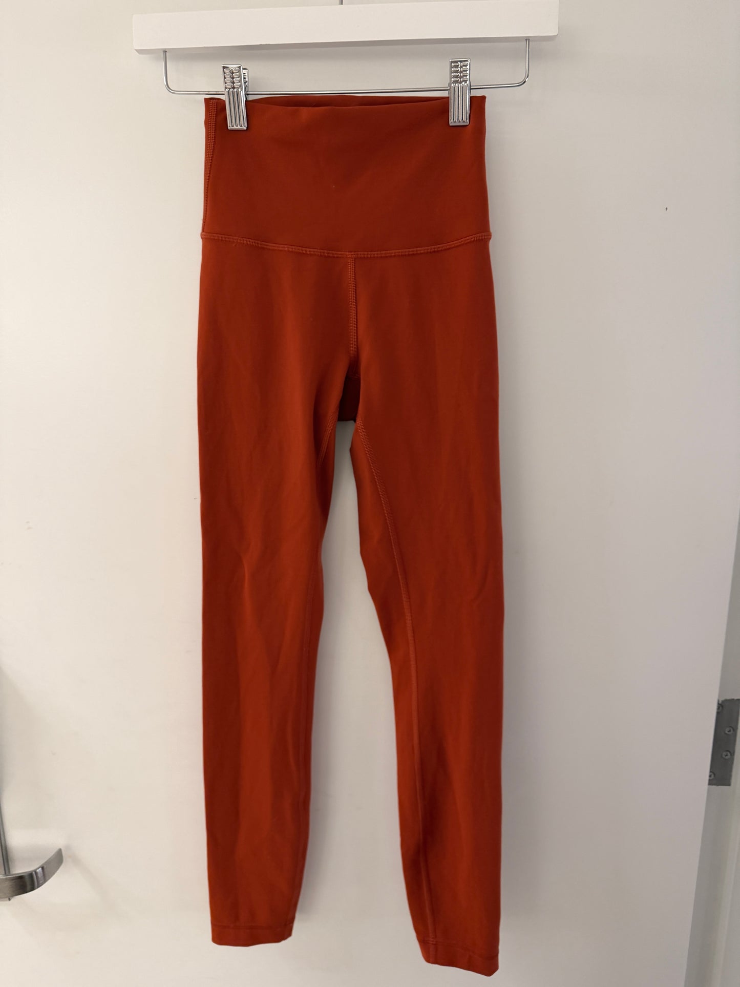Orange Lululemon Leggings