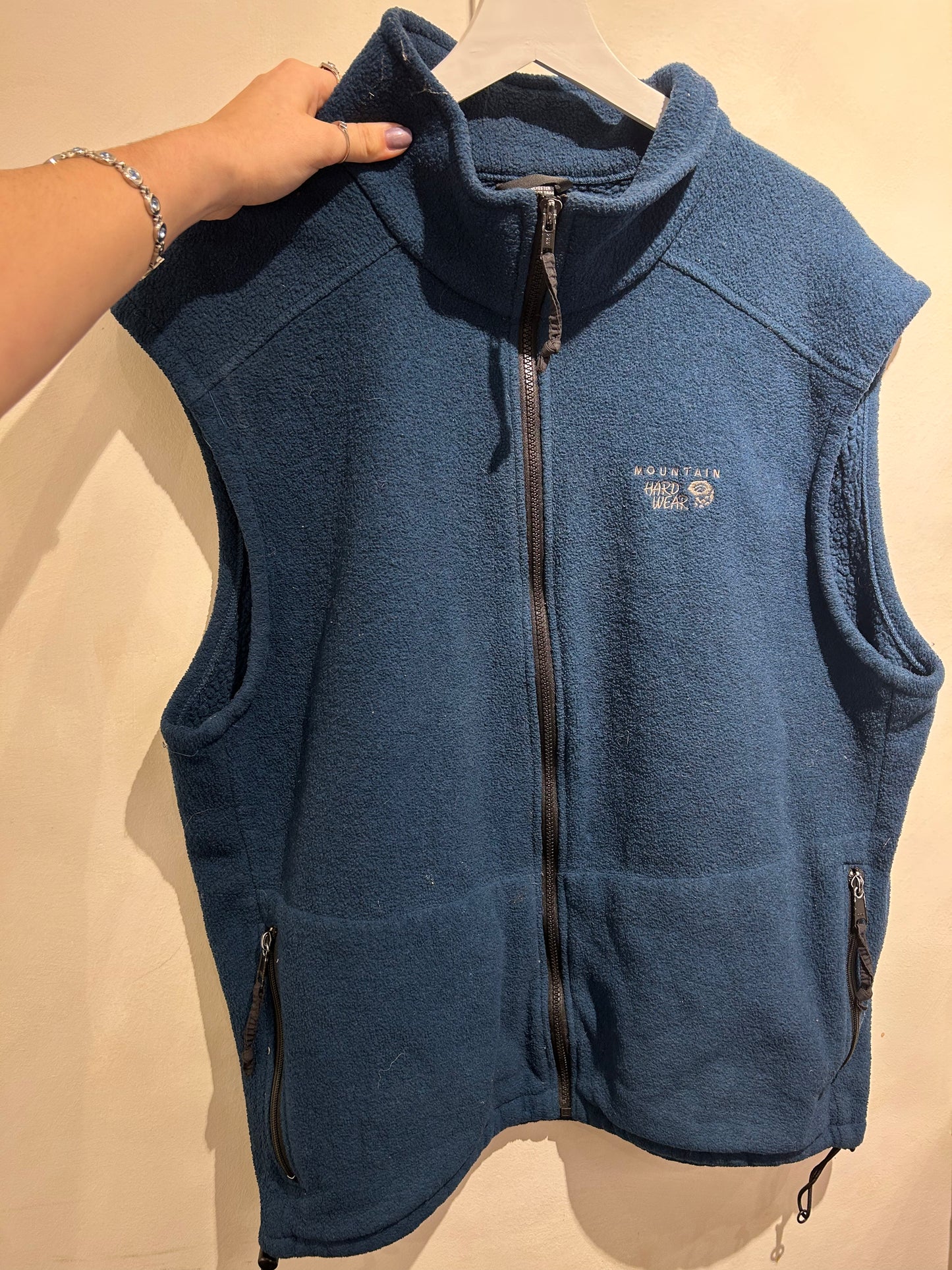 Mountain Hardwear Blue Fleece Vest