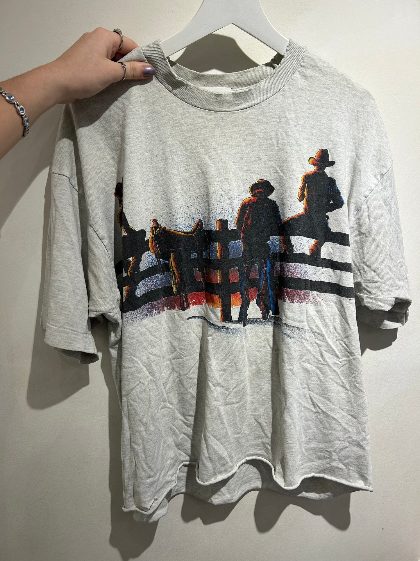 Cowboys Grey Tee