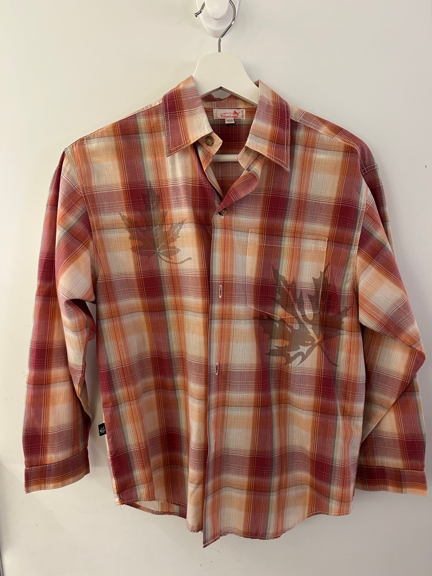 Autumn Leaf Button Up