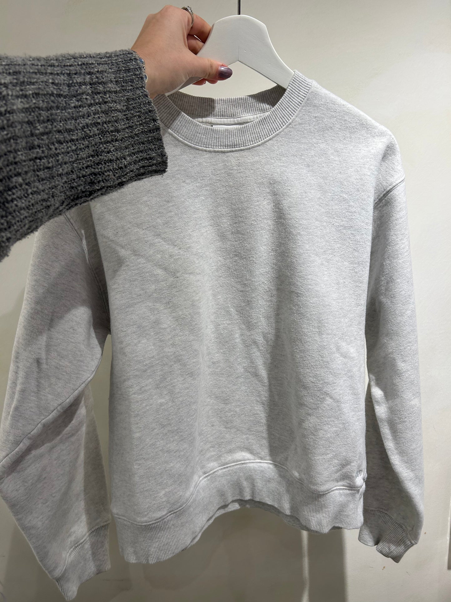 TNA Grey Fleece Crewneck