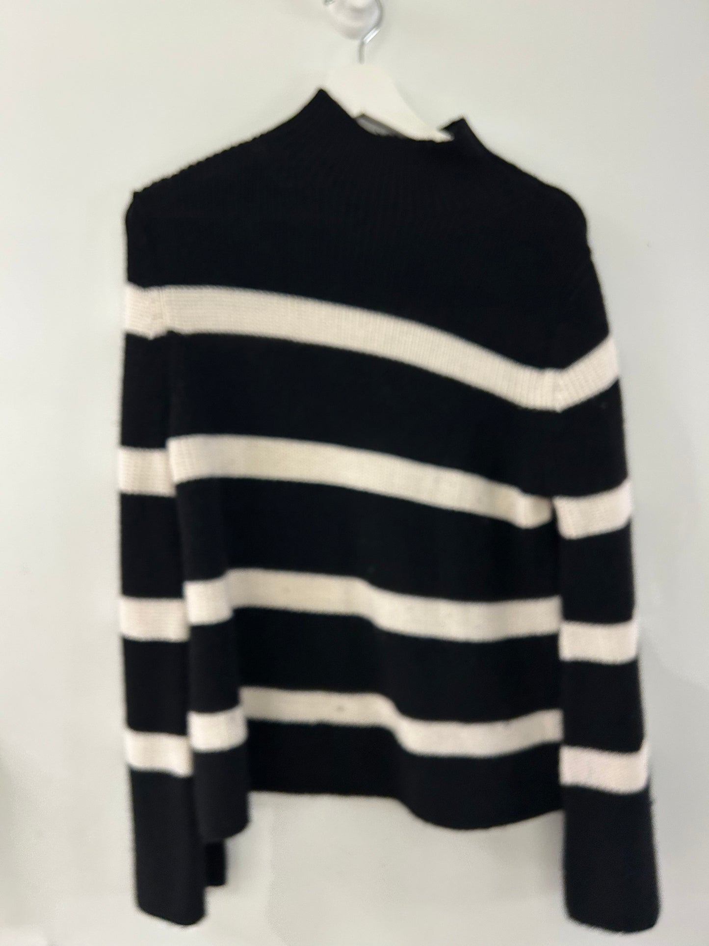 Black & White Striped Sweater