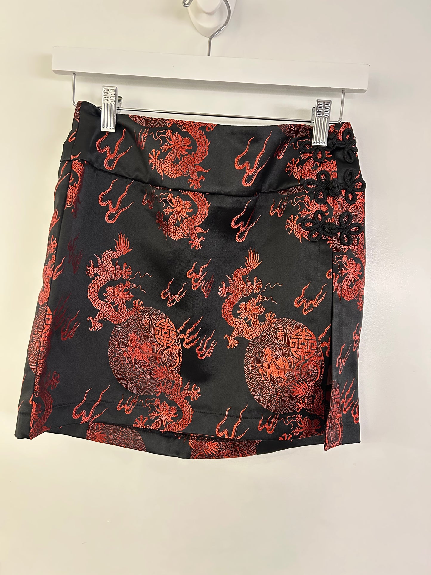 Dragon Print Skirt