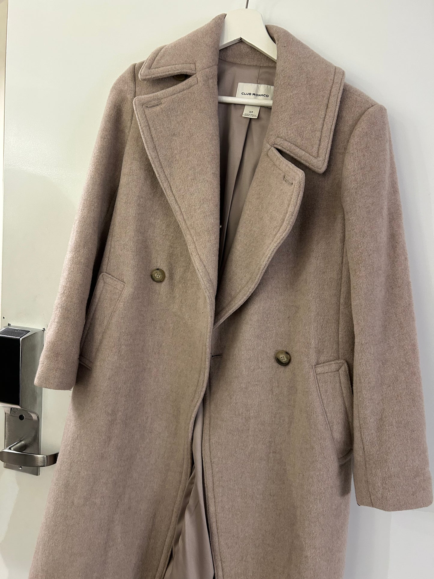 Club Monaco Tan Trench Coat