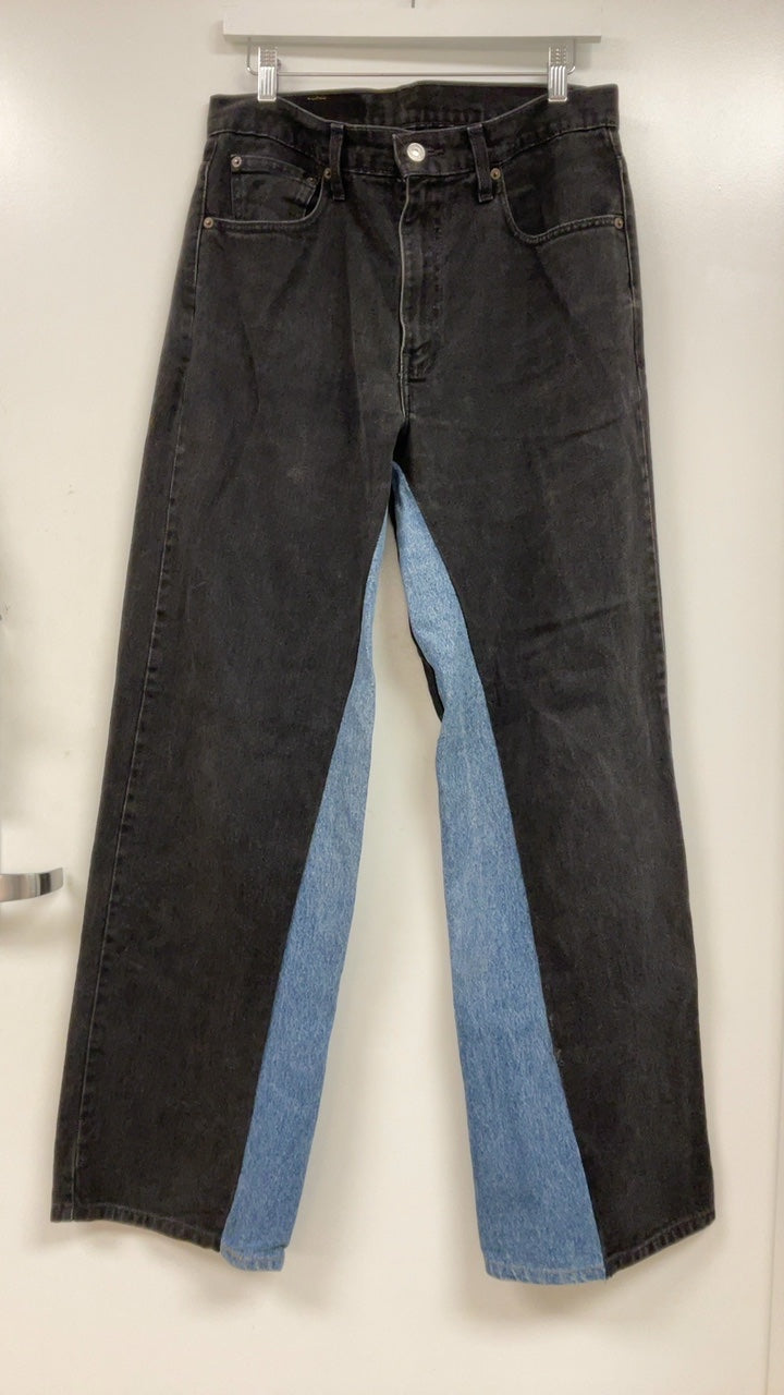 Custom Two Tone Inseam Jeans