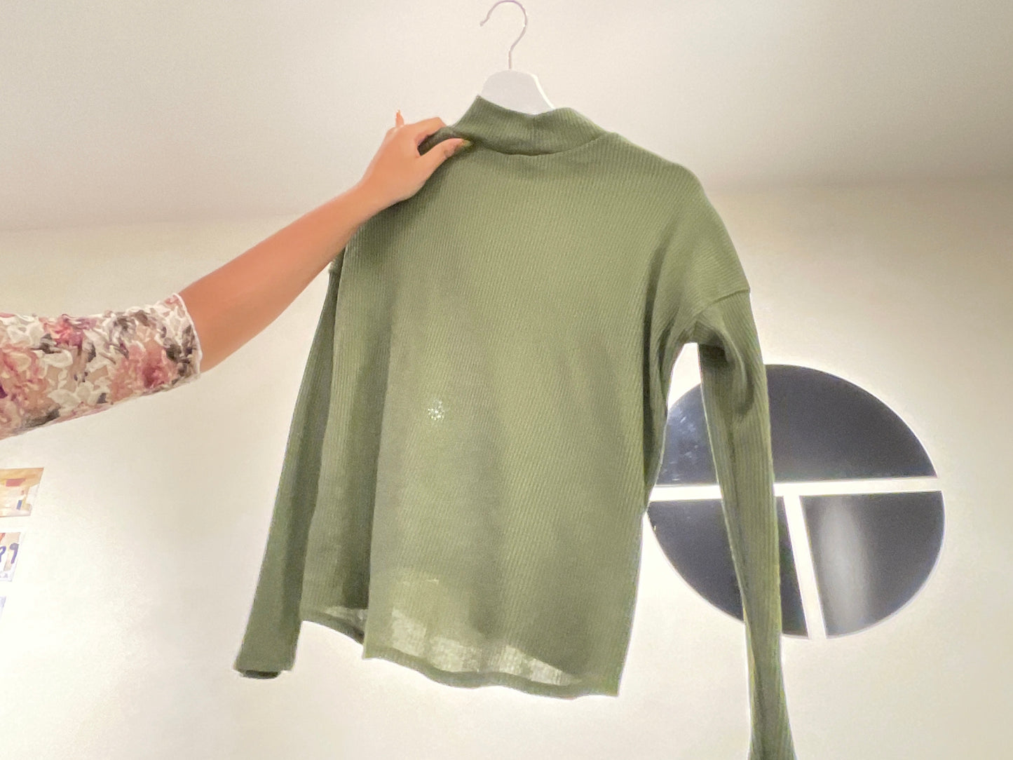 Green Turtleneck