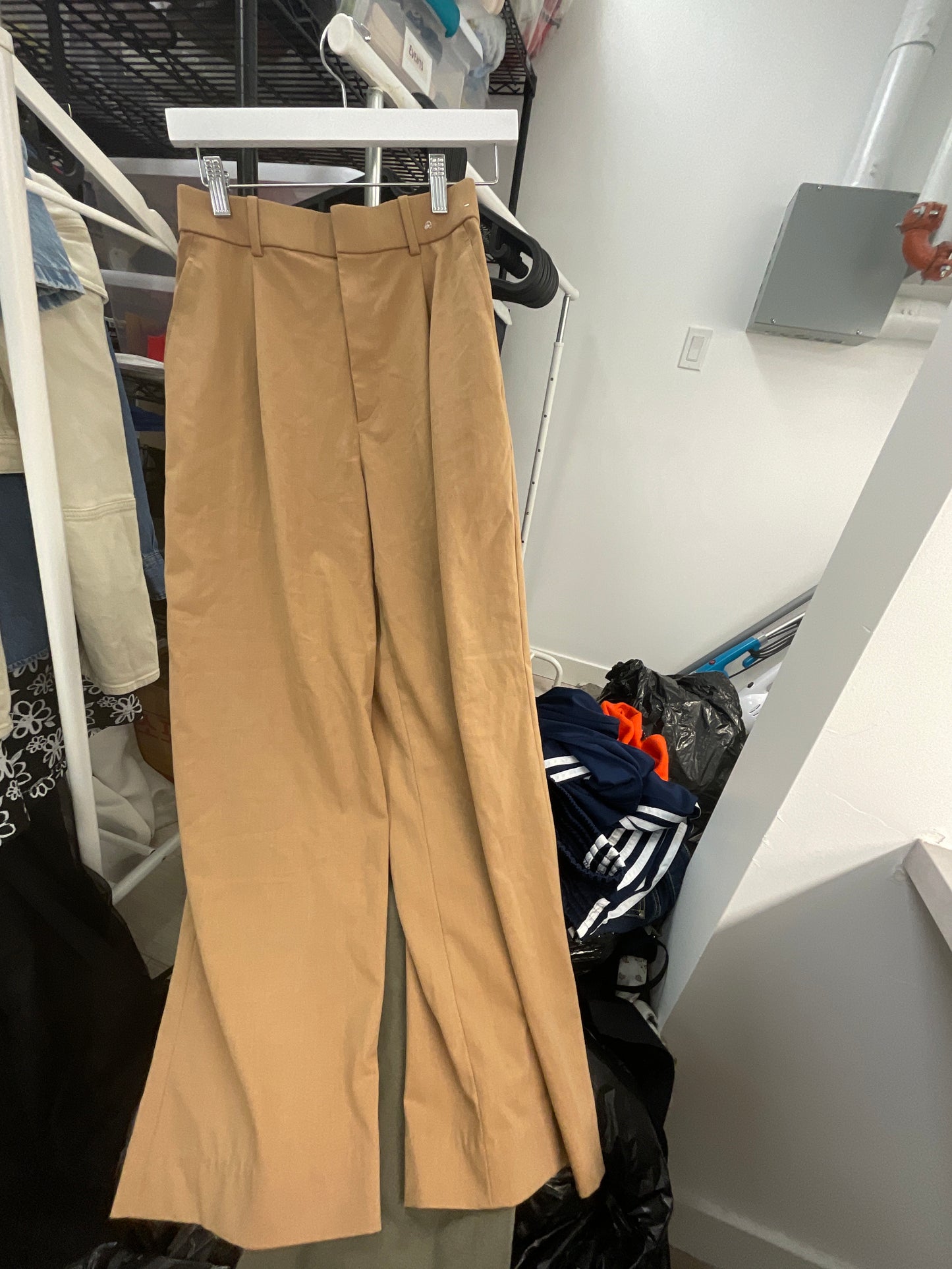 Uniqlo Brown Wide Leg Pants