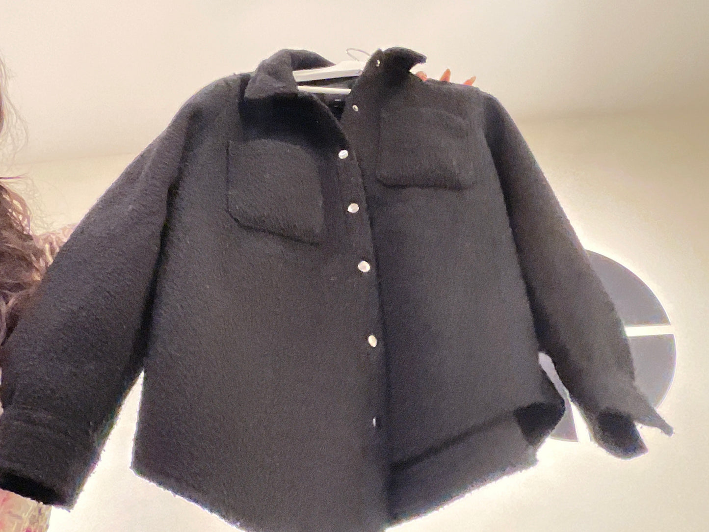 Black Fleece Jacket