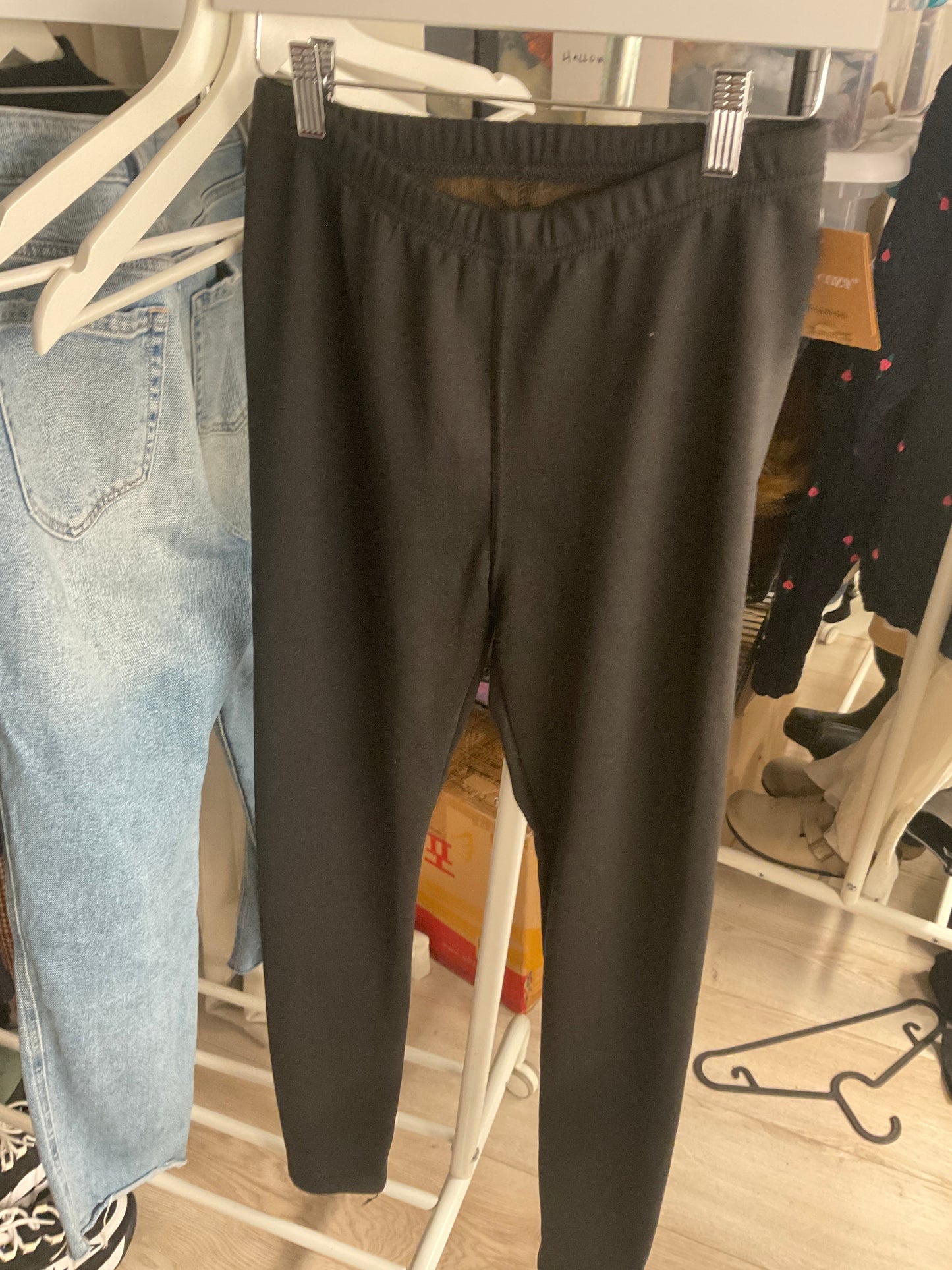 Just Cozy Black Leggings