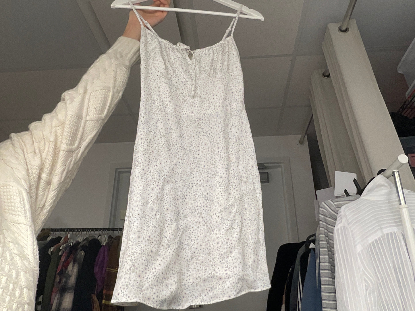 Sunday Best White Floral Dress