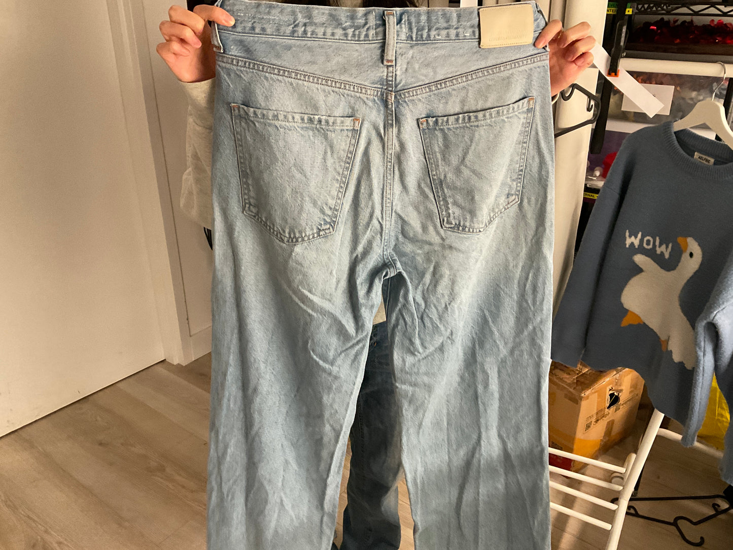 Citizens of Humanity Lightwash Wide Leg Jeans