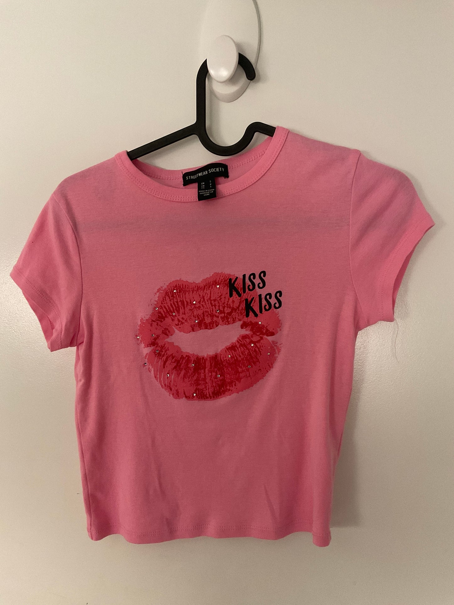 Pink Kiss Baby Tee