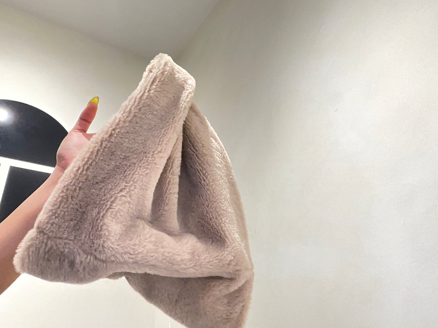 Small Light Brown Fur Scarf