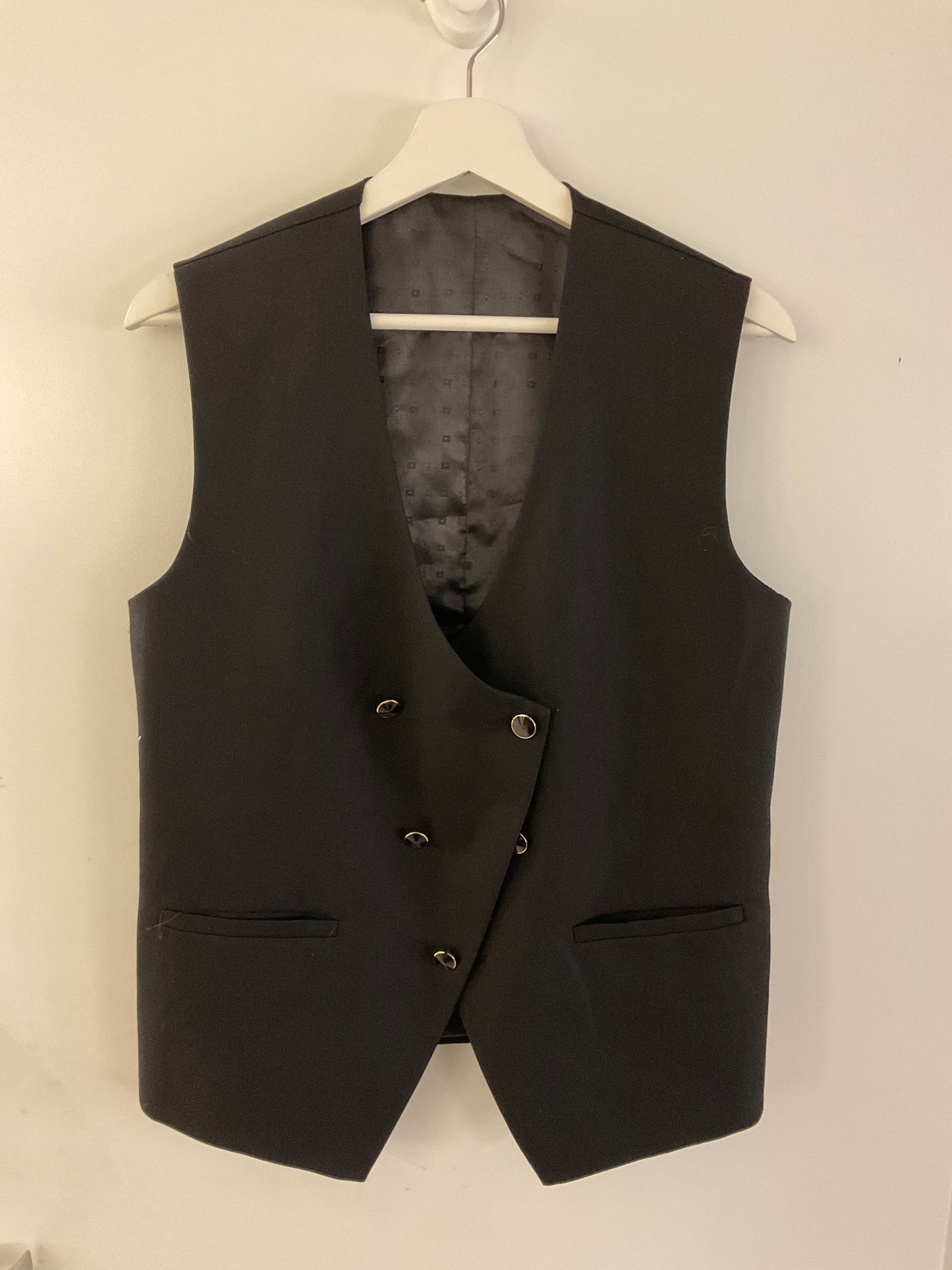 Black Formal Vest