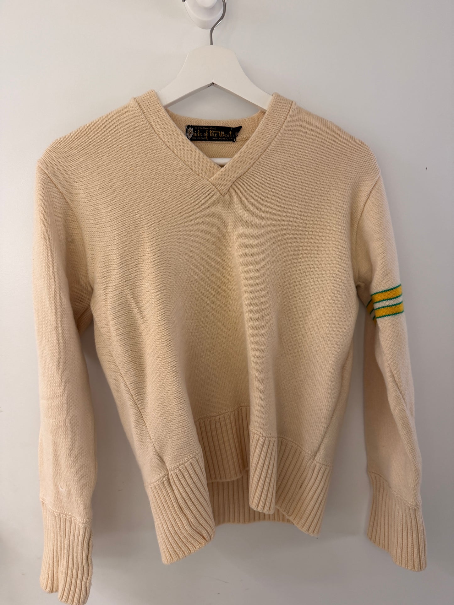 Beige Wool Sweater