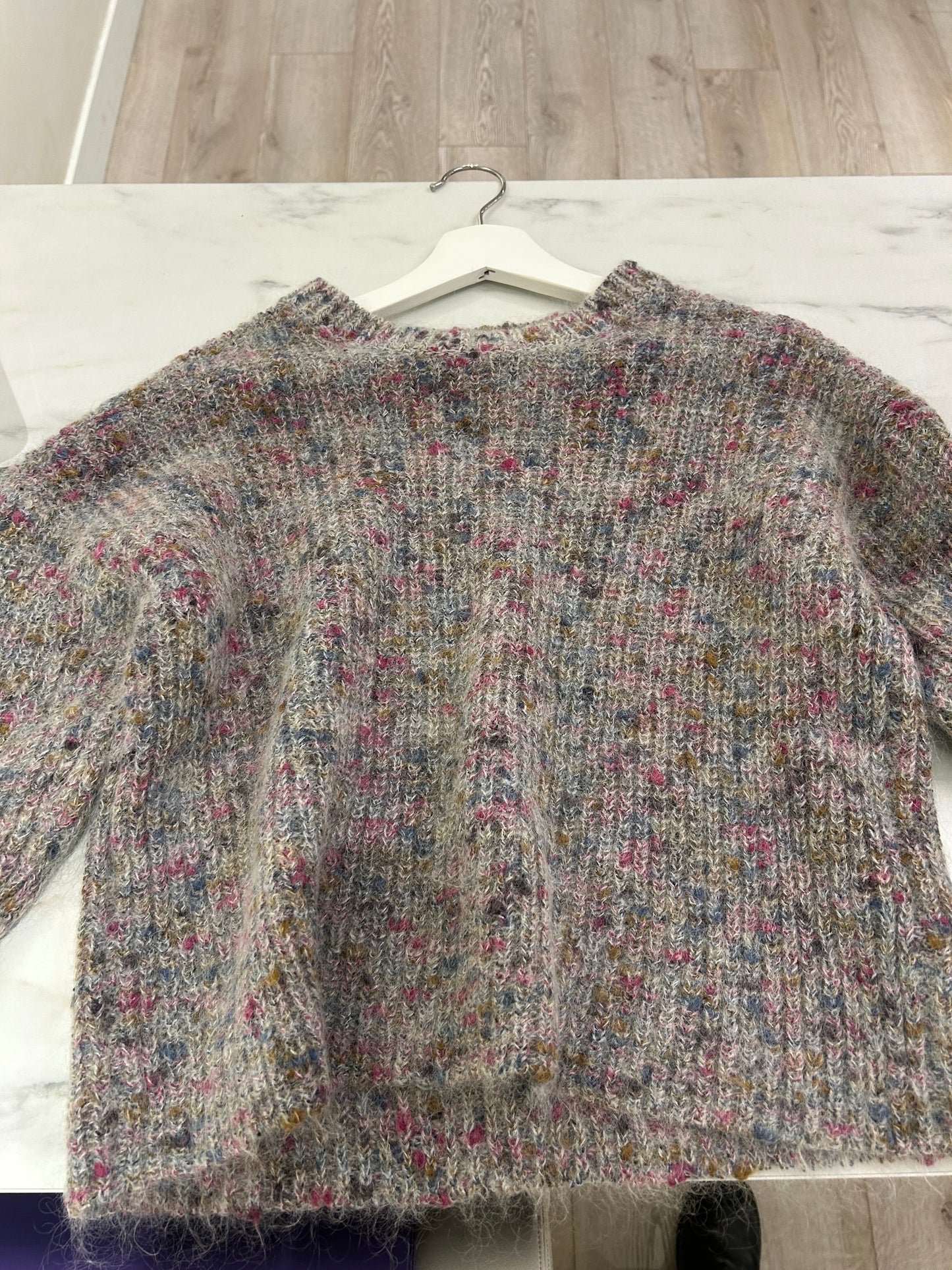 Speckled Grey Sweater