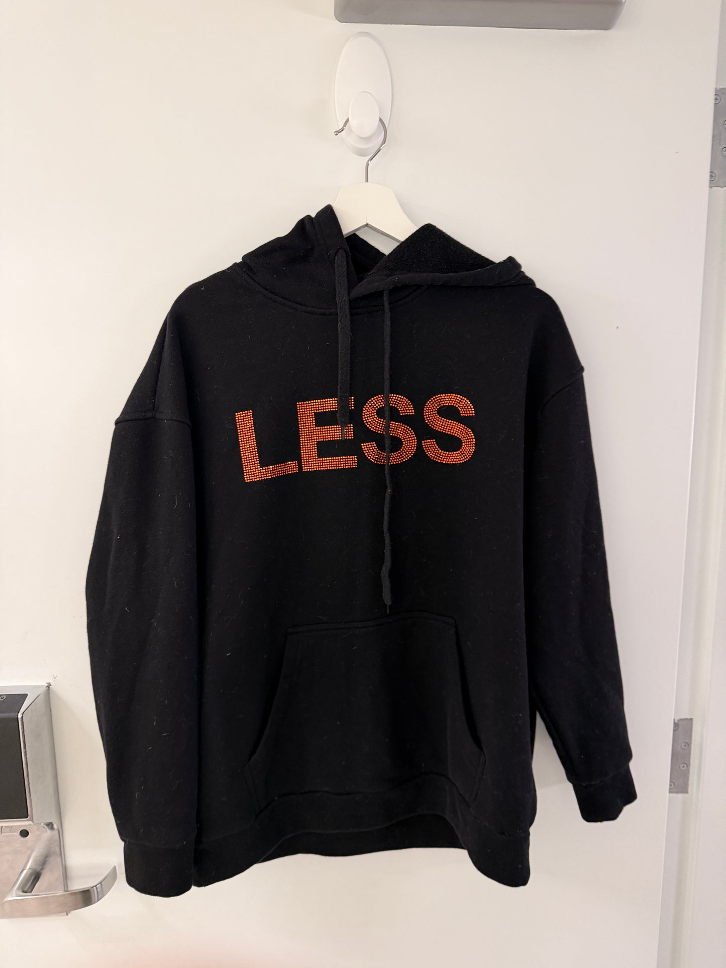 Black Bejeweled Hoodie