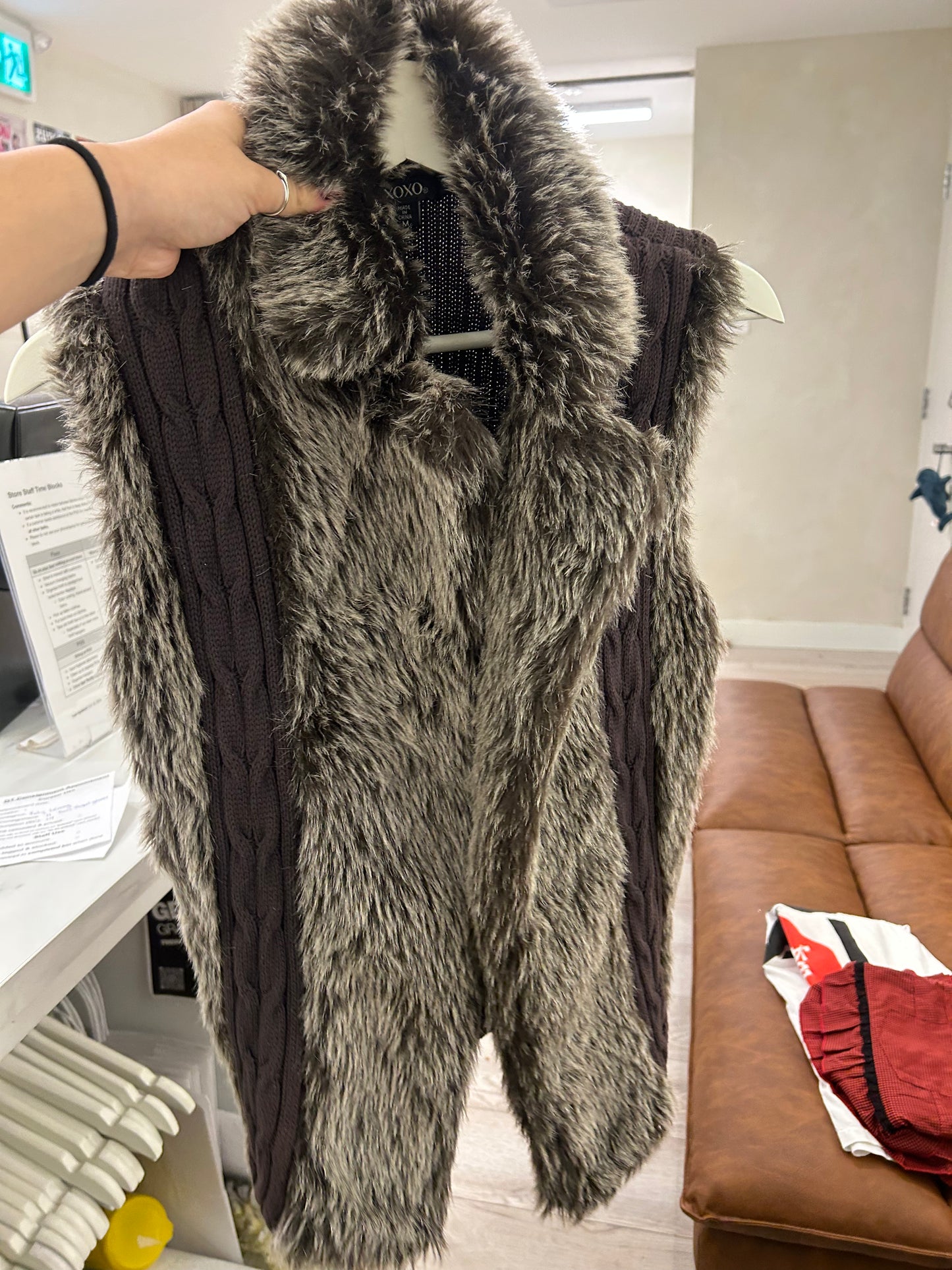 Xoxo Fur Vest