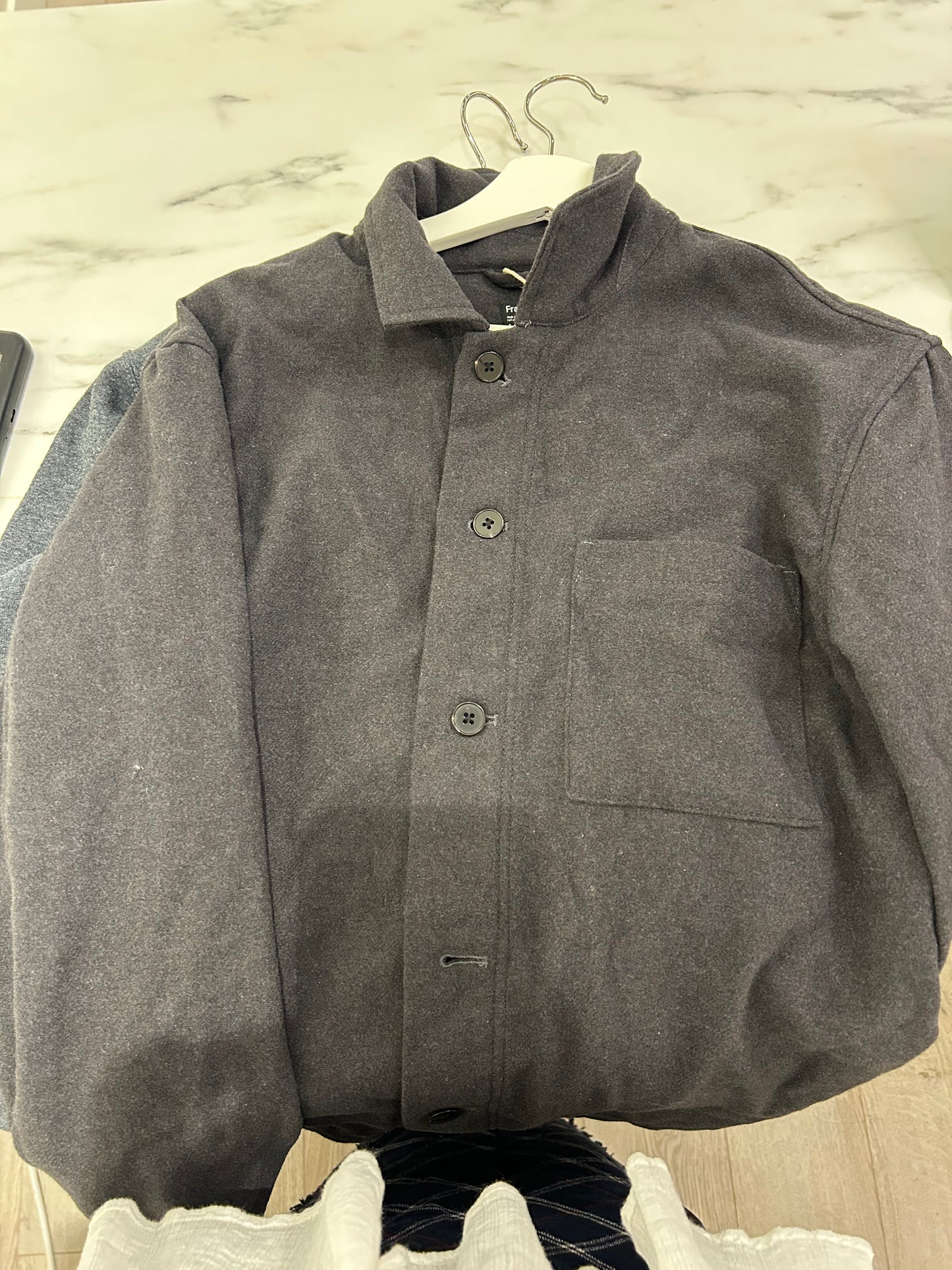 Frank & Oak Grey Jacket