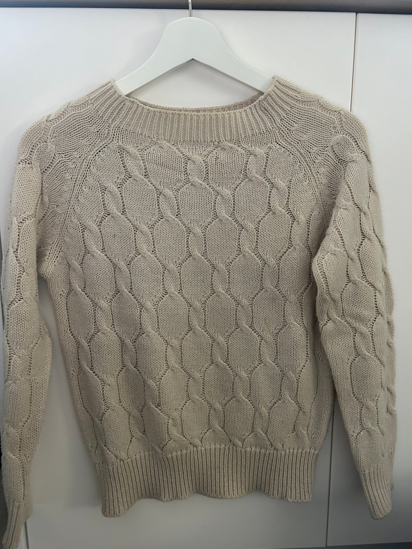 Cream Knit Sweater