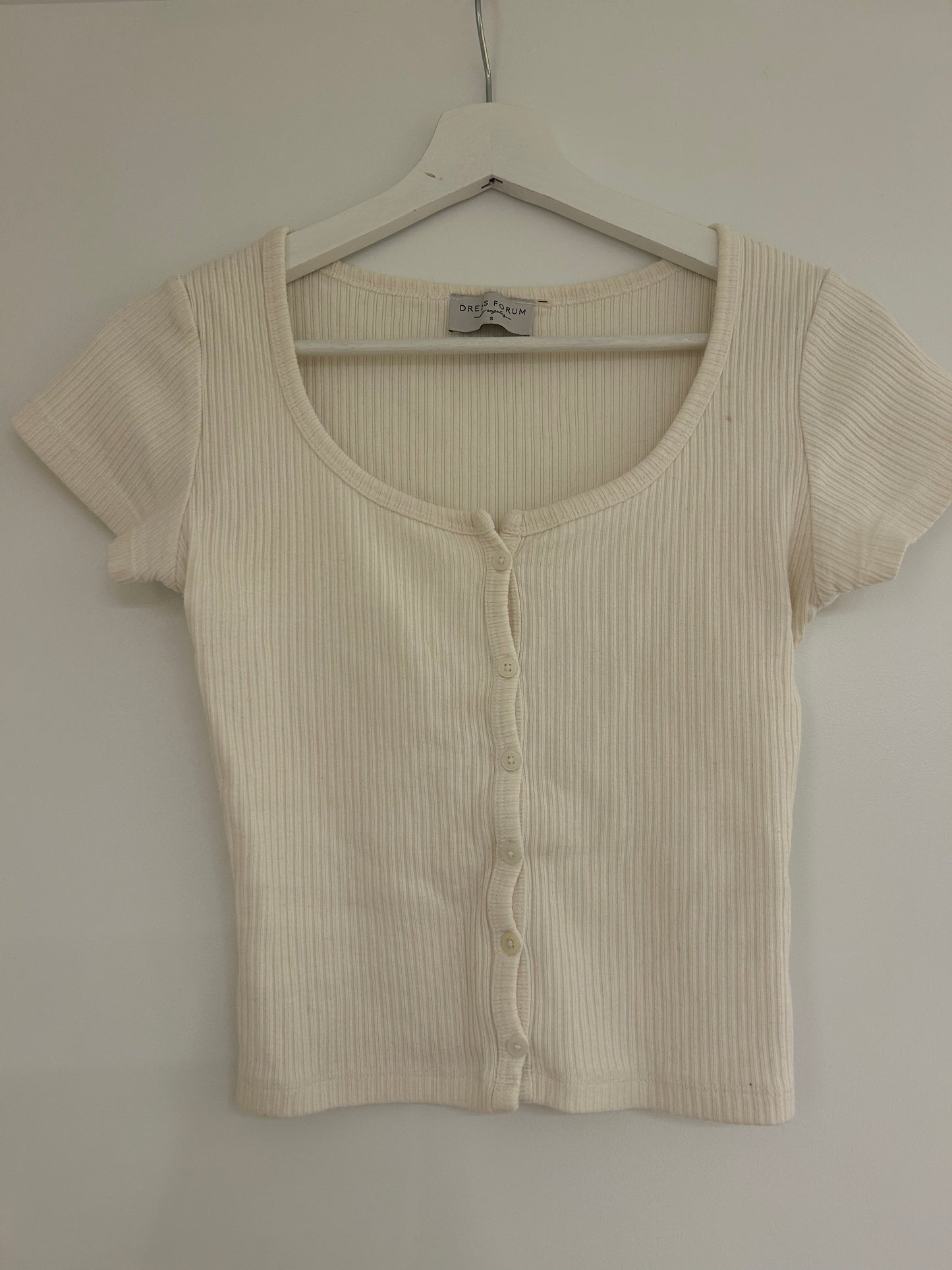 Denim Forum White Top