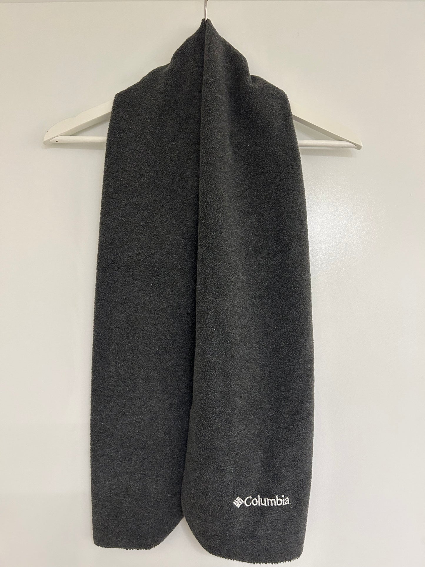 Columbia Grey Fleece Scarf
