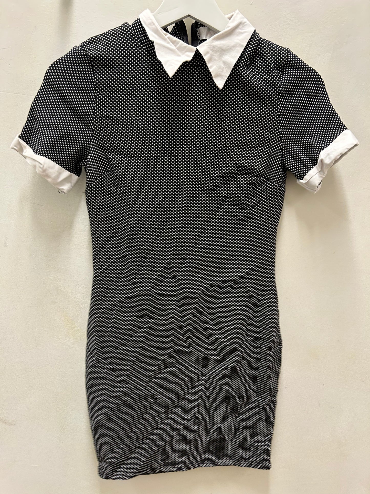 B&W Polka Dress