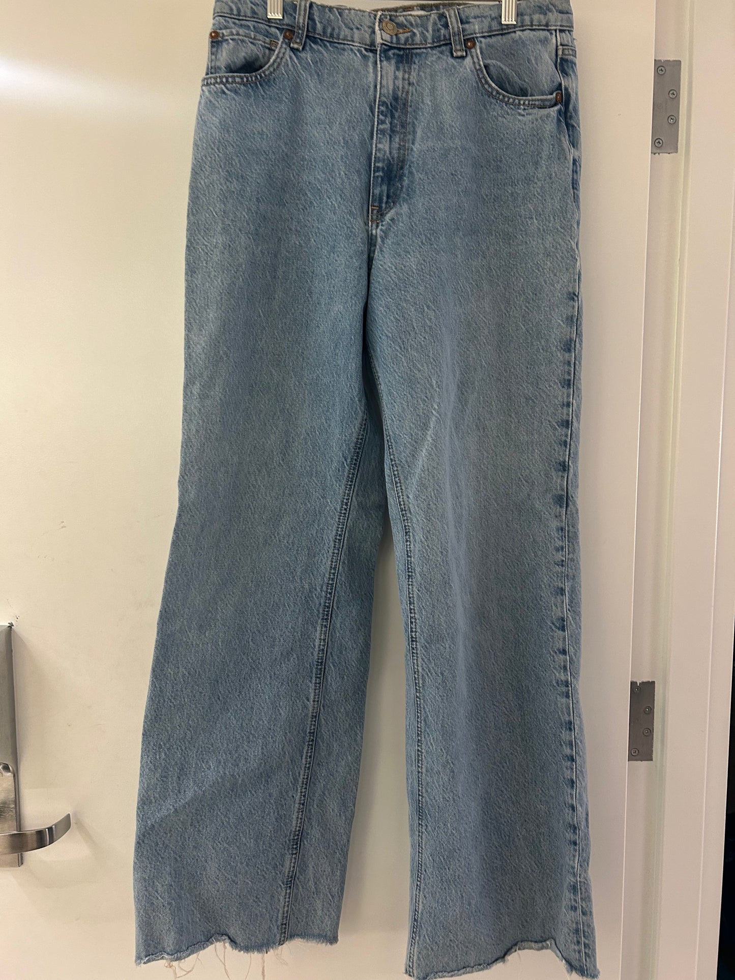Light Wash Wide Leg Jeans