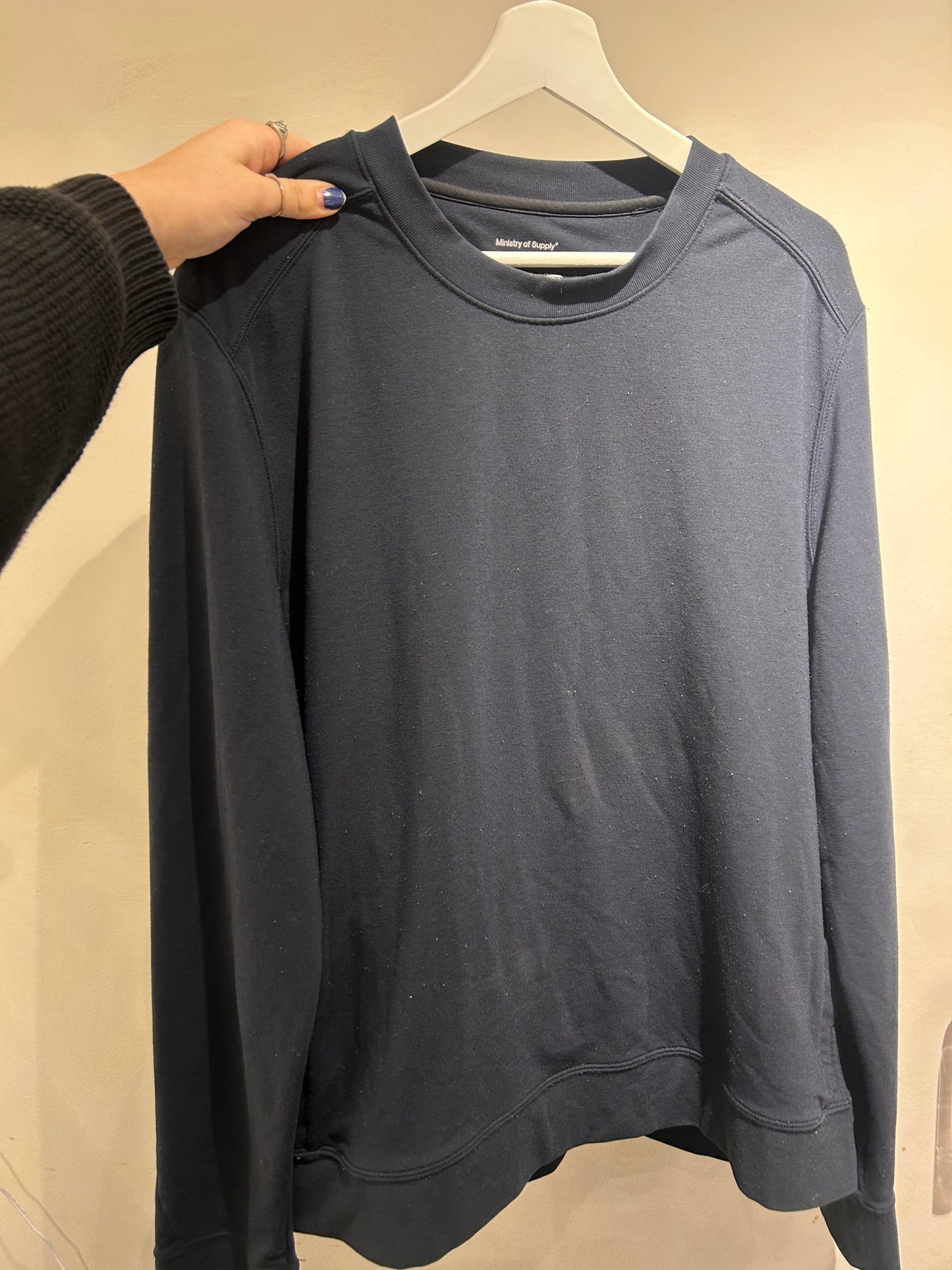 Navy Crewneck