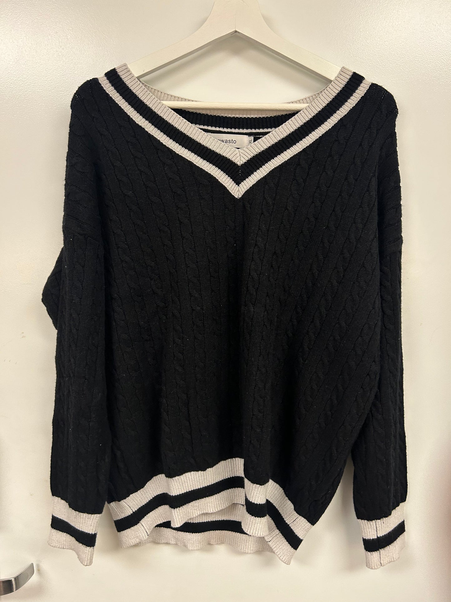 Black Knit Sweater