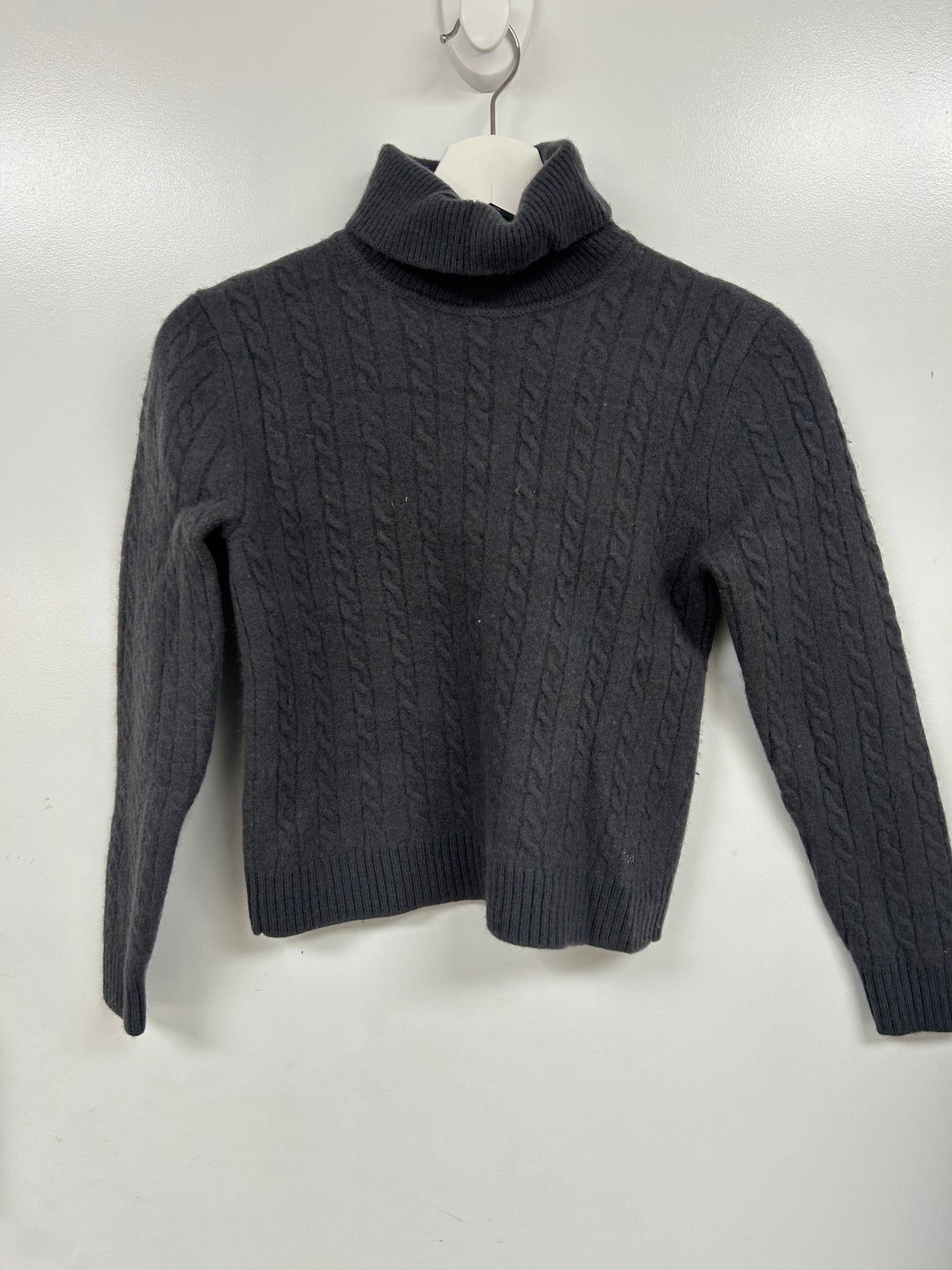 Grey Tna Turtleneck Sweater
