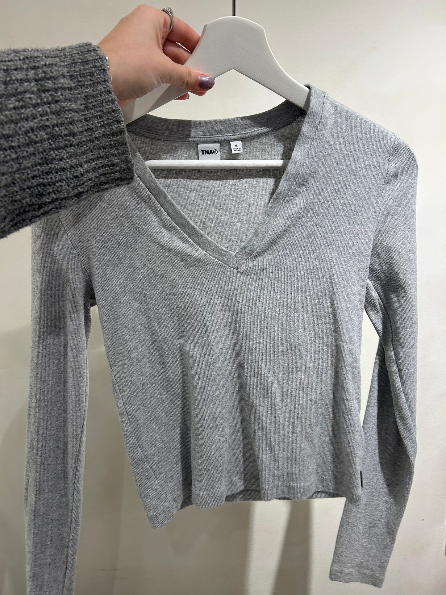 TNA Grey Long Sleeve