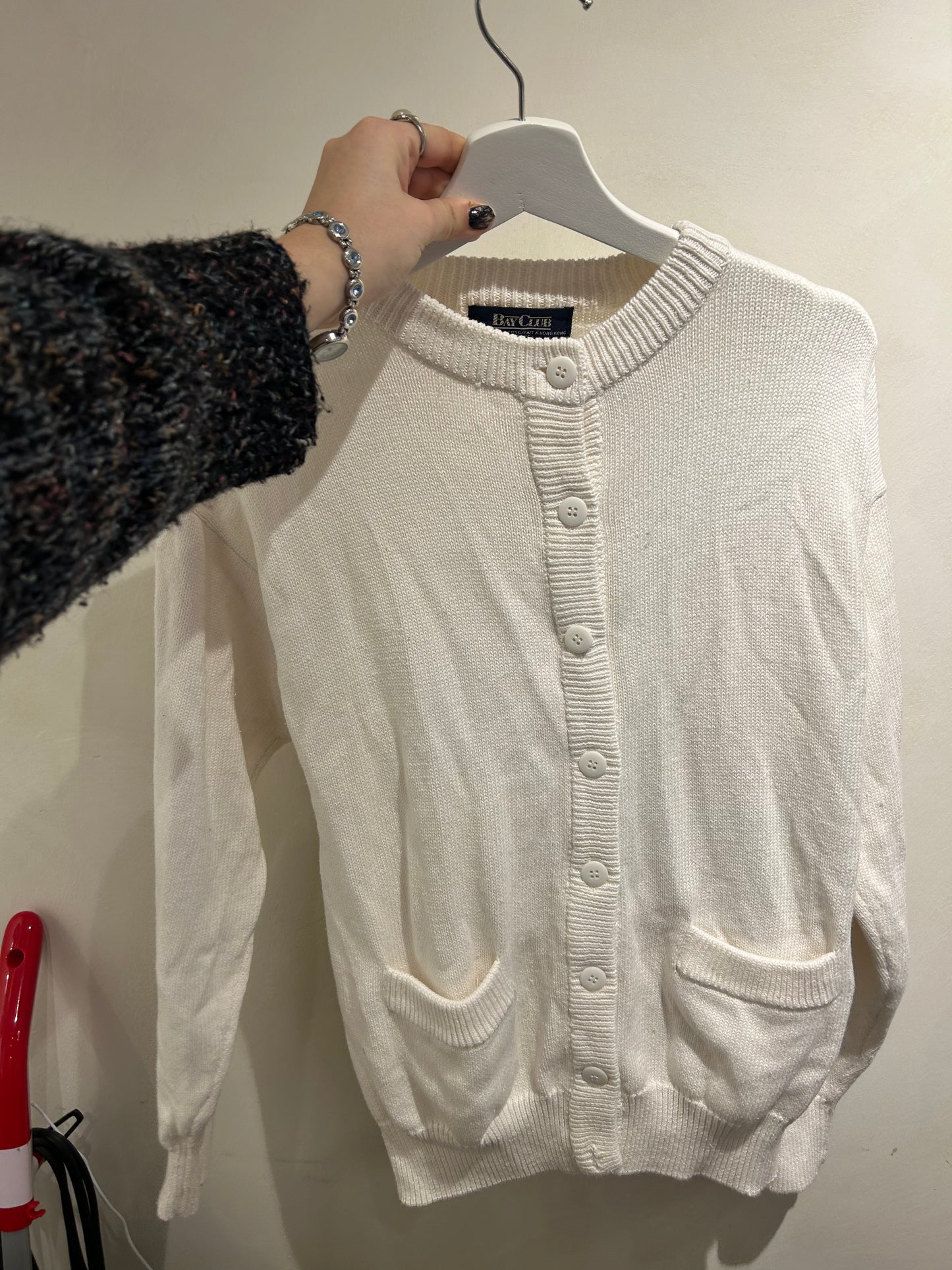 Bay Club White Cardigan