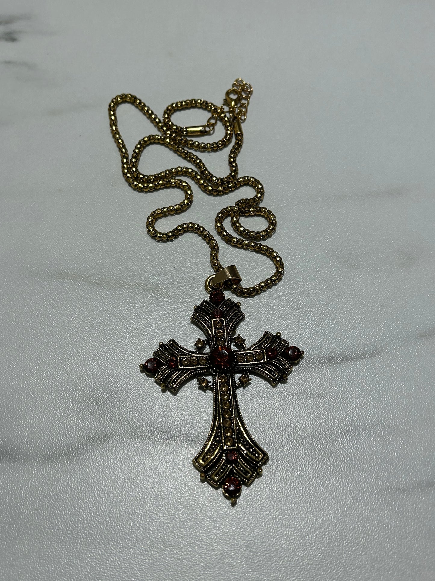Elaborate Gold Cross