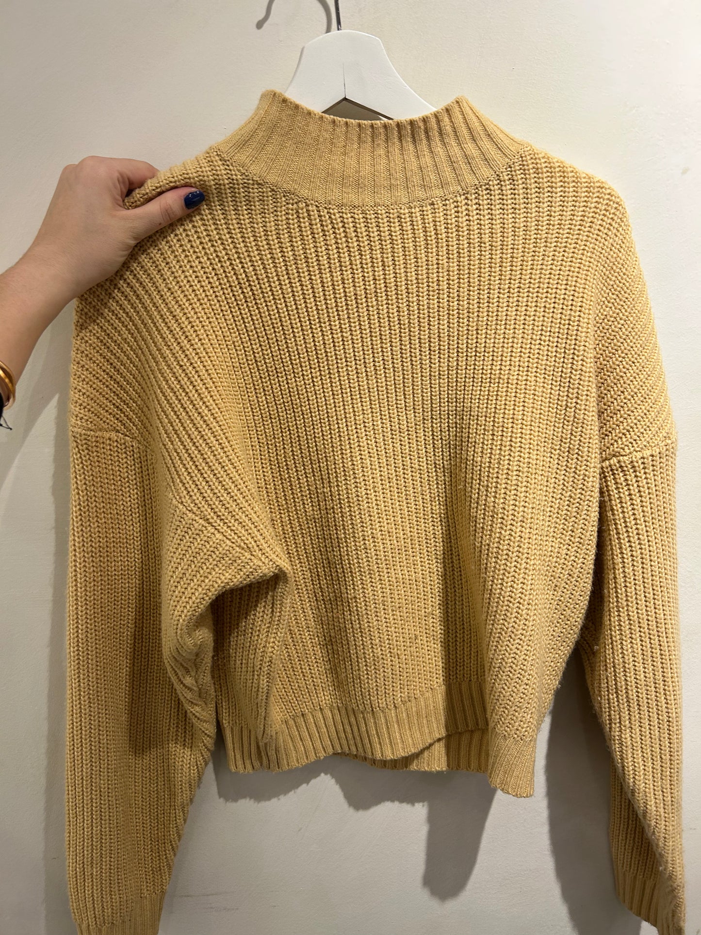 Yellow Knit Sweater