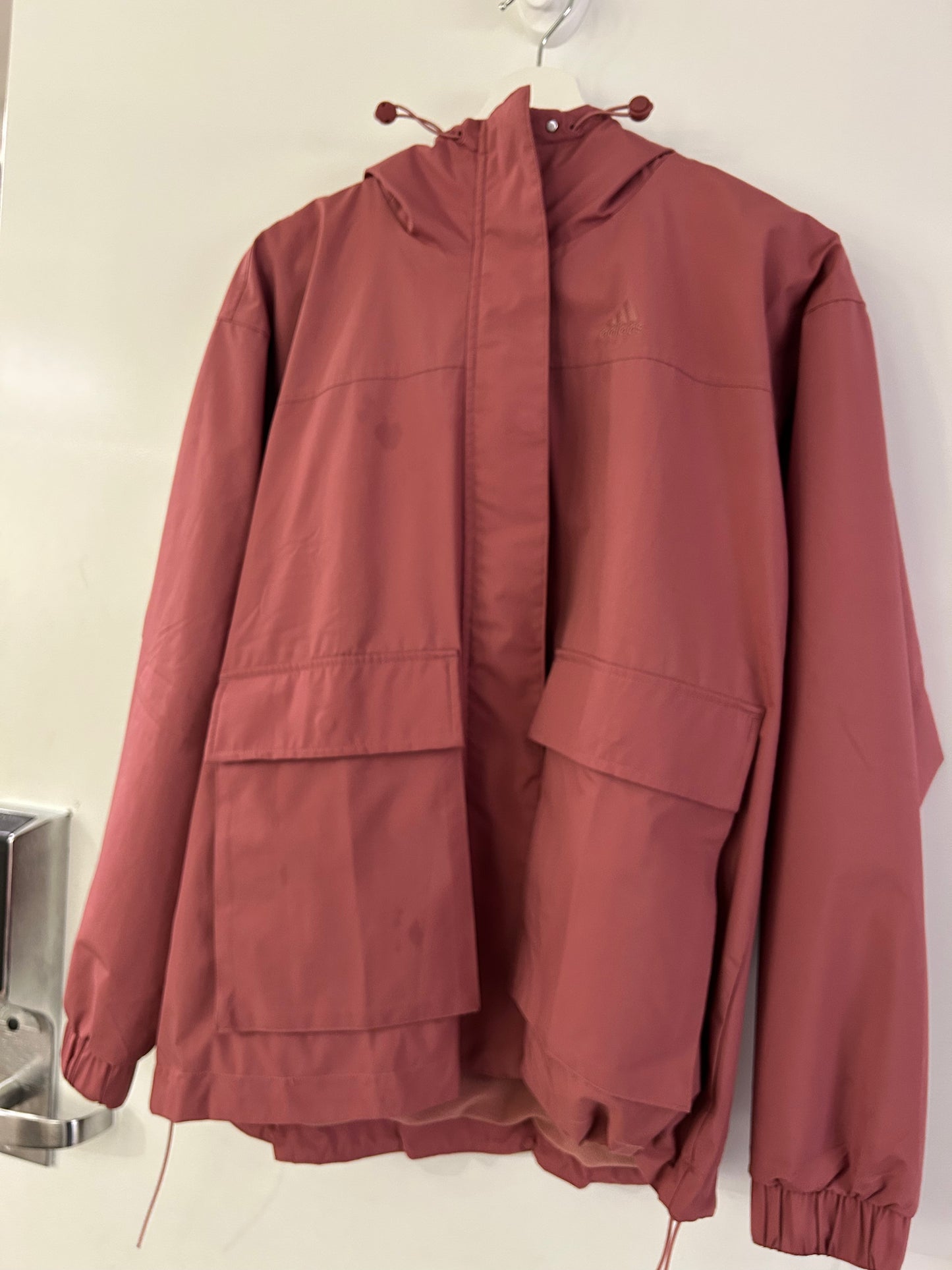 Adidas Pink Windbreaker