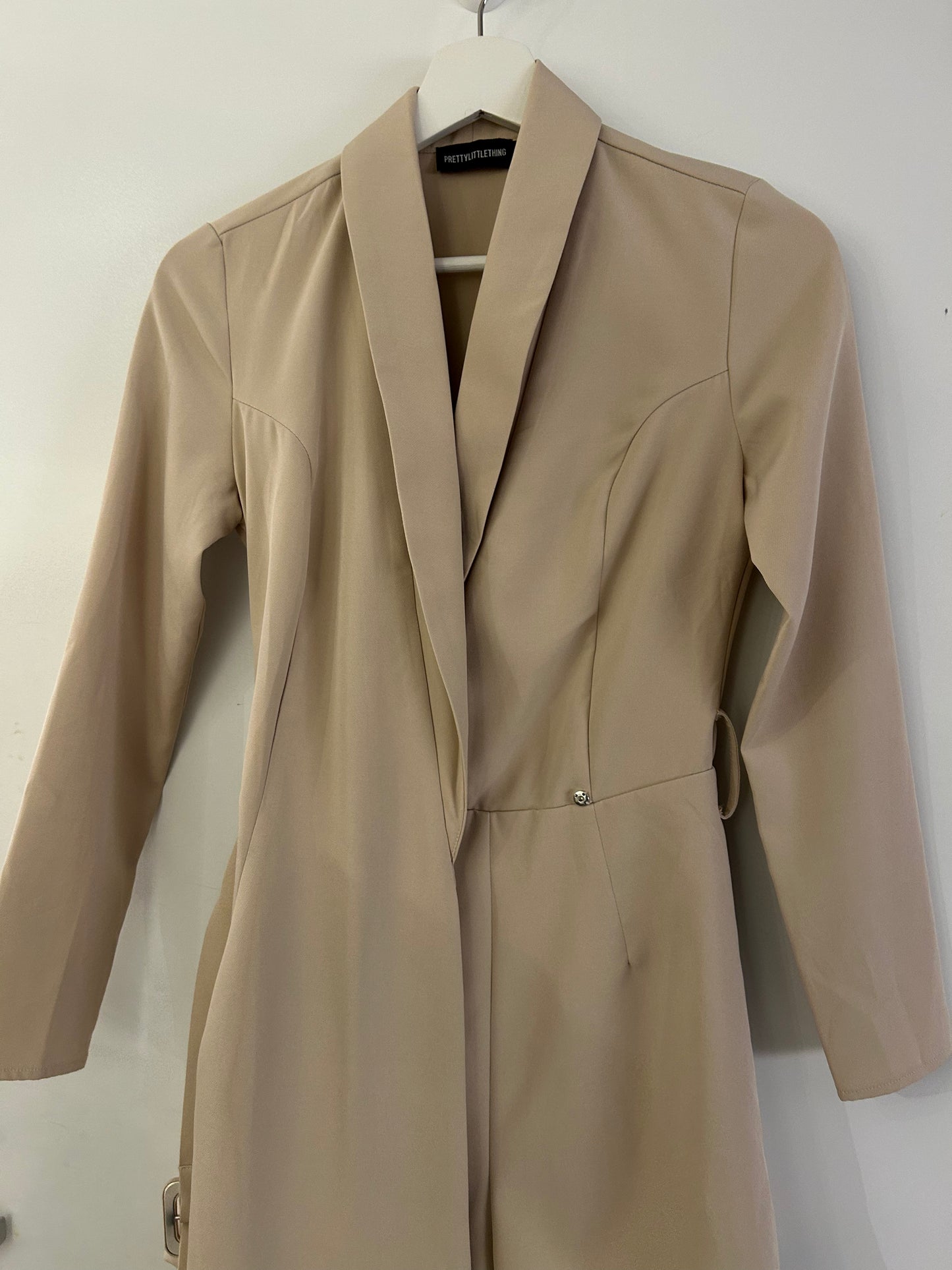 Pretty Little Thing Wrap Coat