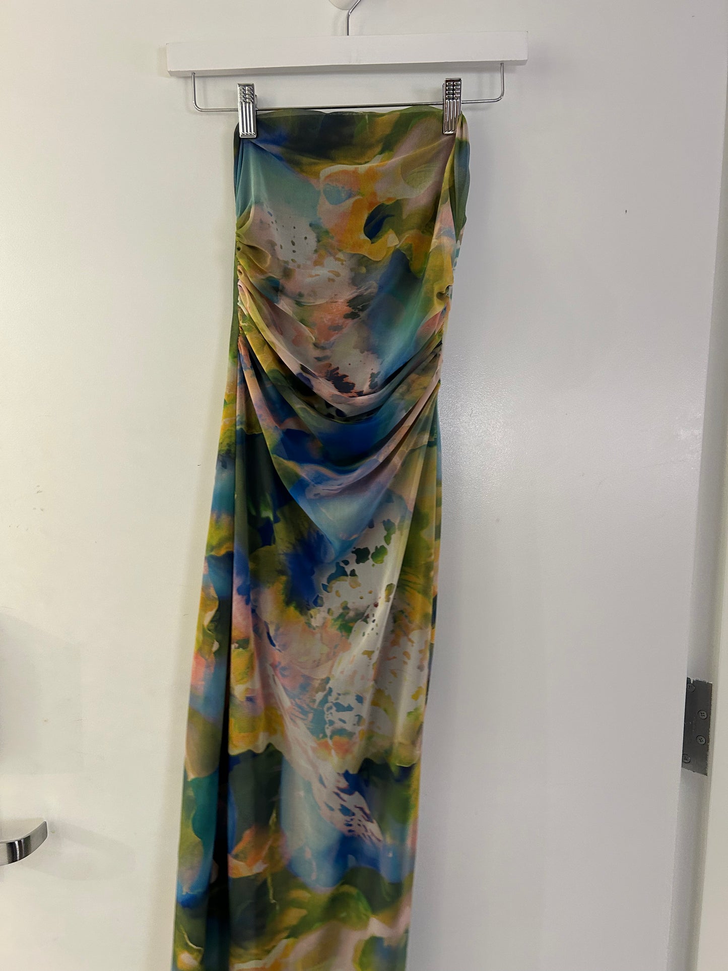 Colourful Ruched Dress
